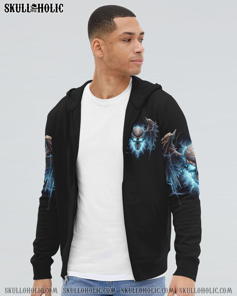 I HOLD A BEAST AN ANGEL SKULL WINGS ALL OVER PRINT - TLNT1605233