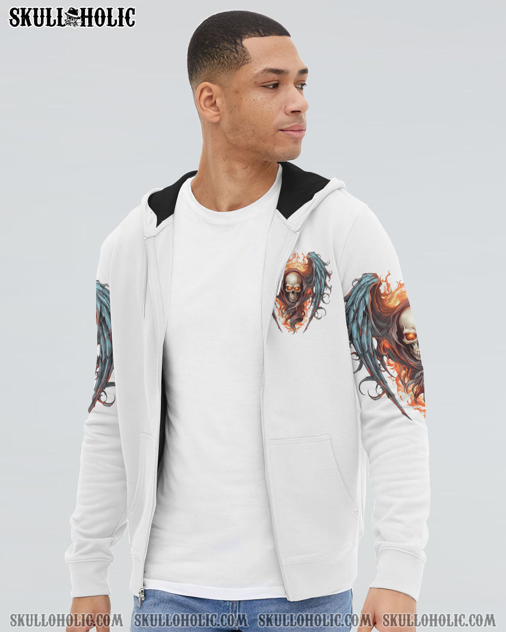 I CAN BE YOUR BEST FRIEND SKULL WINGS ALL OVER PRINT - TLTR1805232