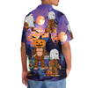 Bigfoot Halloween Night Costume Hawaiian Shirt