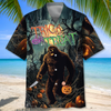 Bigfoot Halloween Nightmare Hawaiian Shirt