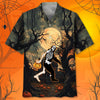 Bigfoot Halloween Trick Or Treat Hawaiian Shirt