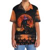 Bigfoot Witch On Broom Hawaiian Shirt