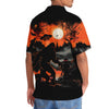 Bigfoot And Horror Character Hawaiian Shirt