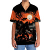 Bigfoot And Horror Character Hawaiian Shirt
