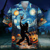 Bigfoot Horror Night Hawaiian Shirt