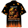 Bigfoot This Is My Human Costume Hawaiian Shirt