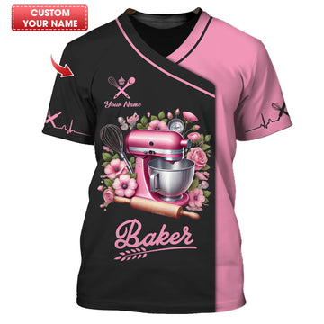 BigCrowns | Bakery Tools Personalized Baker Shirt