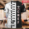 BigCrowns | Knife Collection Personalized Chef Shirt
