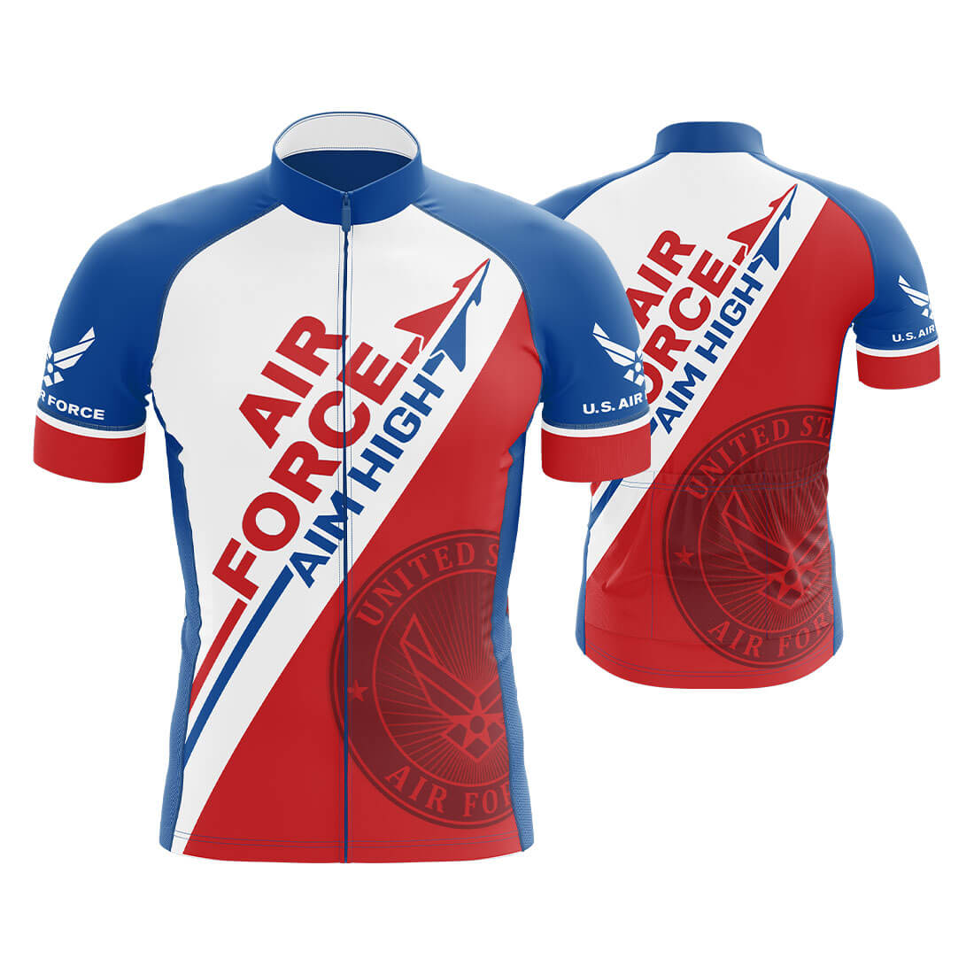Air Force Cycling Jersey for Men
