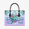 Bigcrowns SOME GIRLS ARE JUST BORN STARFISH LEATHER HANDBAG W2703241