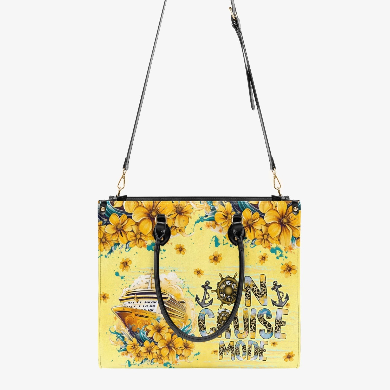 Bigcrowns ON CRUISE MODE LEATHER HANDBAG Z2903241
