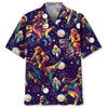 Bigfoot Dinosaur Retro Hawaiian Shirt