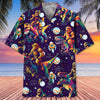 Bigfoot Dinosaur Retro Hawaiian Shirt