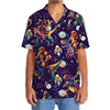 Bigfoot Dinosaur Retro Hawaiian Shirt