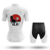 BigCrowns | Cat and Coffee Short Sleeve Cycling Kit