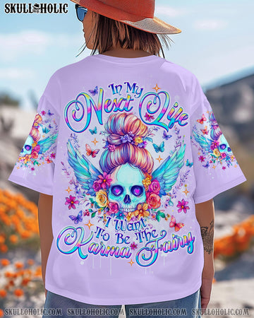 KARMA FAIRY SKULL MESSY BUN ALL OVER PRINT - TLNO00204251