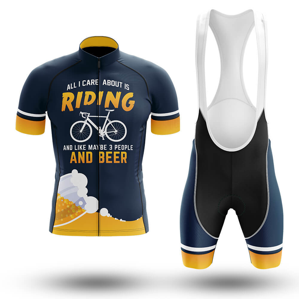All I Care About Is Riding - Men's Cycling Kit