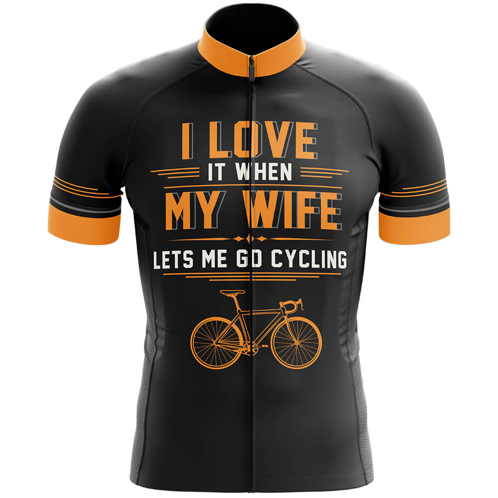 I Love My Wife V4 - Men's Cycling Kit