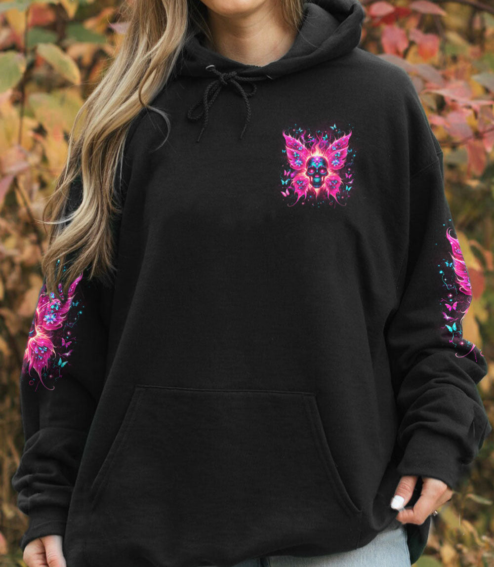 KARMA FAIRY SKULL WINGS ALL OVER PRINT - YHDU1003251