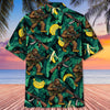 Bigfoot Military Banana Hawaiian Shirt