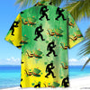 Bigfoot Shamrock Saint Patrick's Day Hawaiian Shirt