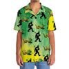 Bigfoot Shamrock Saint Patrick's Day Hawaiian Shirt