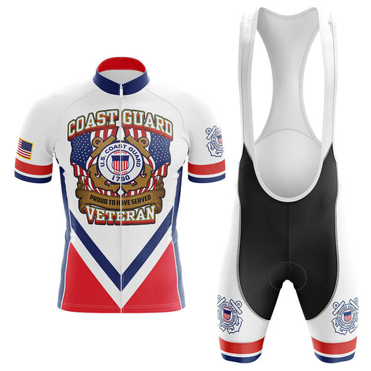 U.S Coast Guard Veteran - Men's Cycling Kit