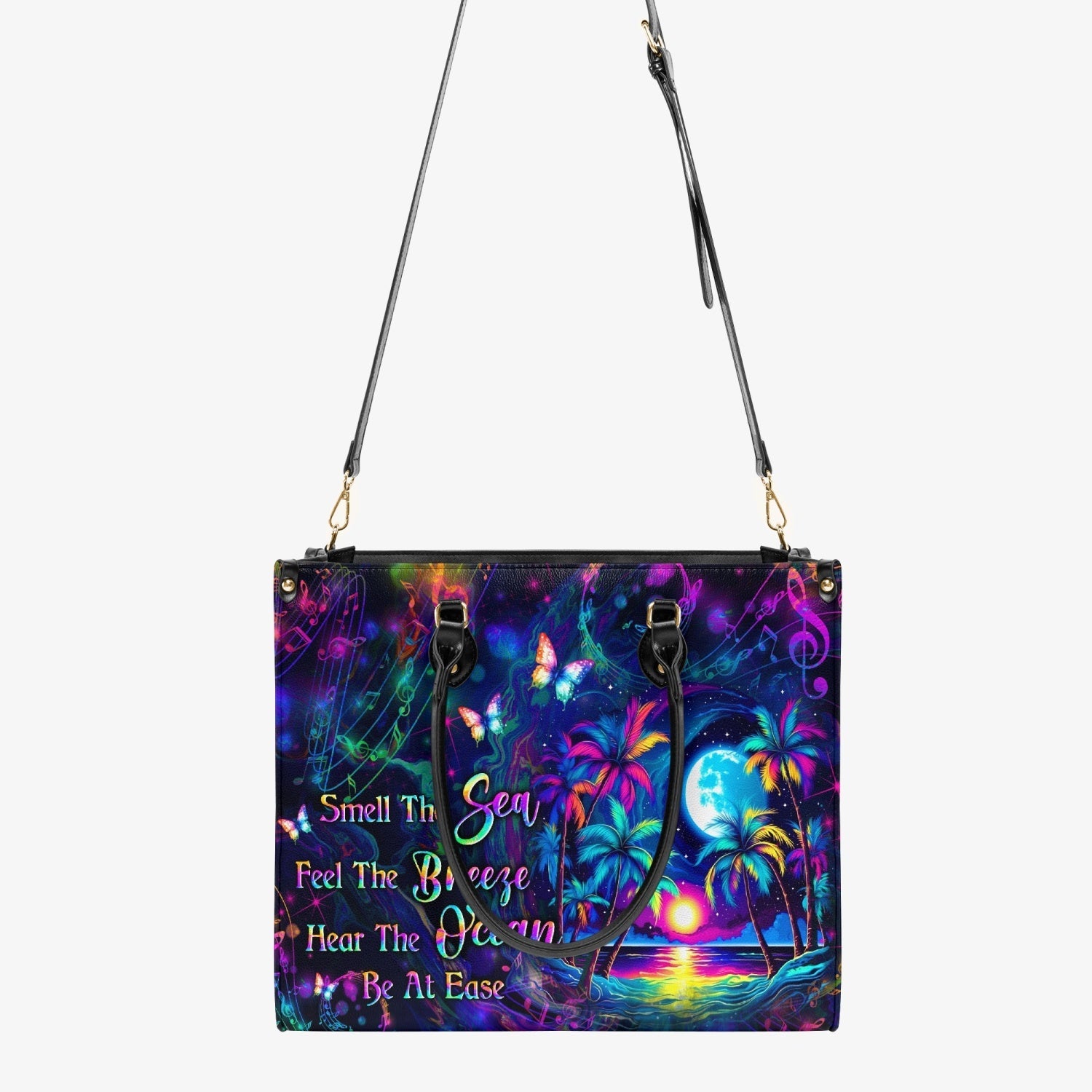 Bigcrowns SMELL THE SEA FEEL THE BREEZE STARFISH LEATHER HANDBAG N2703241