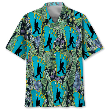 Awesome Bigfoot Hawaiian Shirt