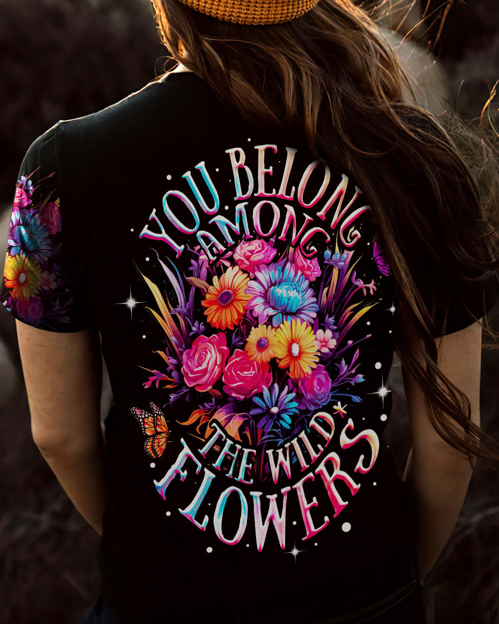 YOU BELONG AMONG THE WILDFLOWERS ALL OVER PRINT - TY1906237