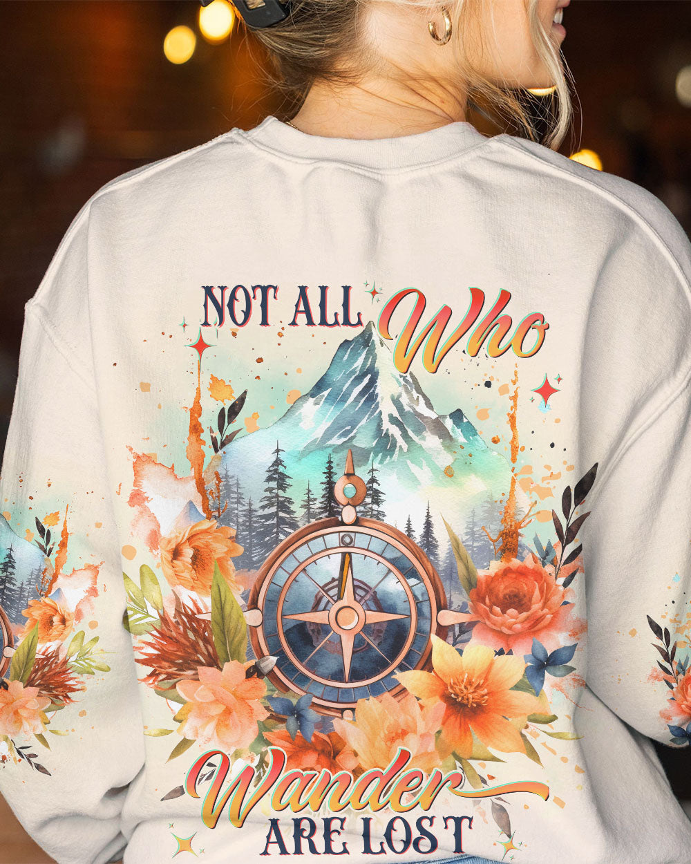 NOT ALL WHO WANDER ARE LOST ALL OVER PRINT - YHDU2905232