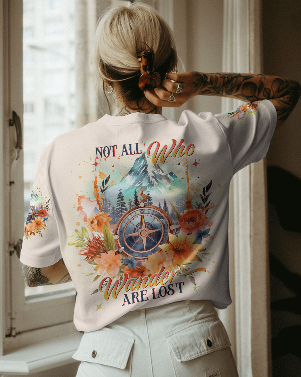 NOT ALL WHO WANDER ARE LOST ALL OVER PRINT - YHDU2905232