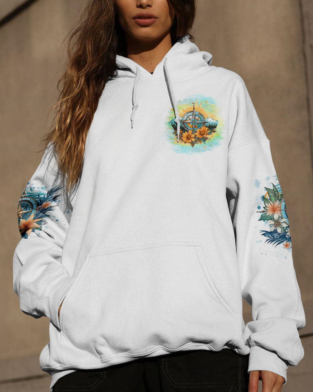 ADVENTURE IS MY BEST THERAPY COMPASS ALL OVER PRINT - YHHG2905231