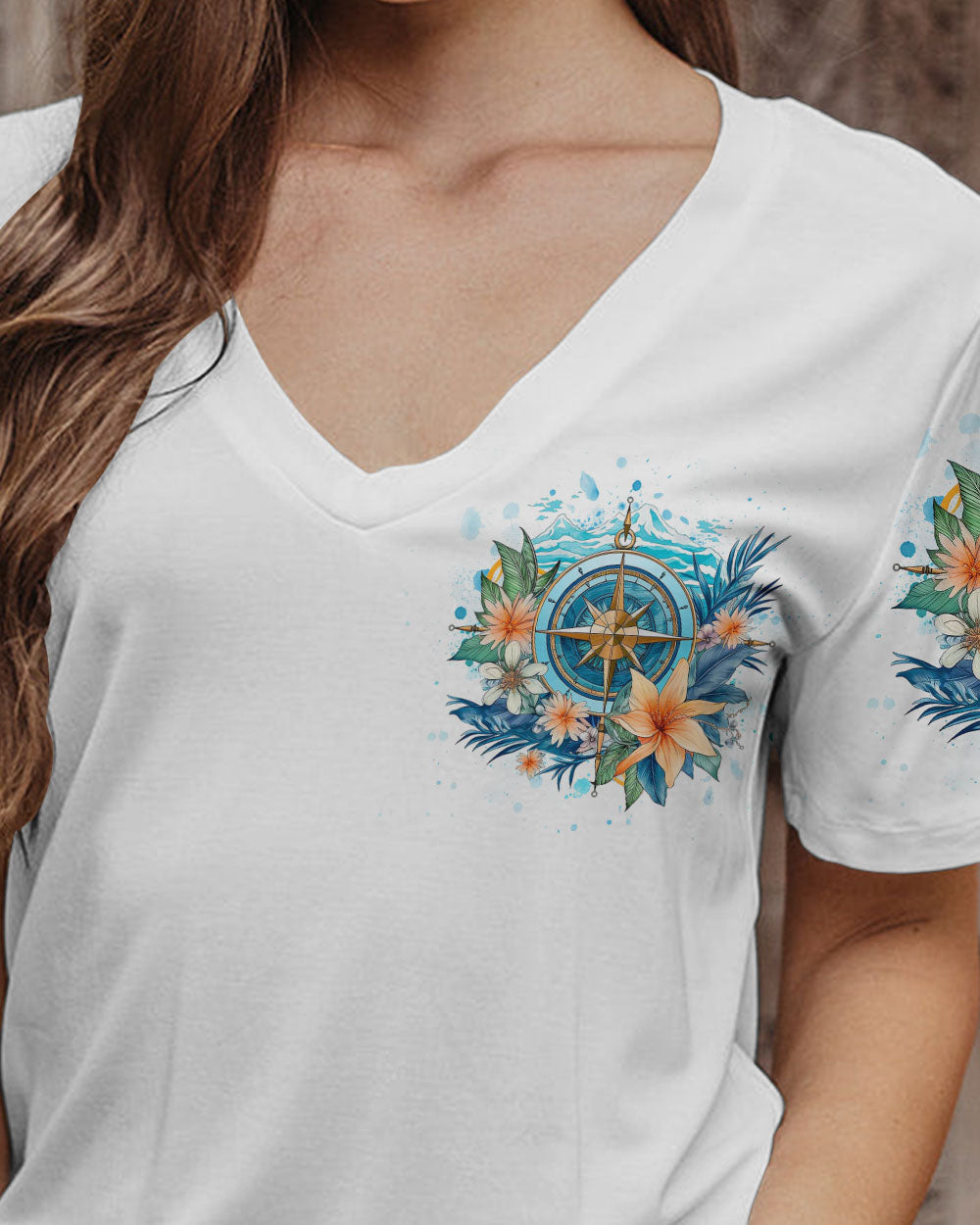 ADVENTURE IS MY BEST THERAPY COMPASS ALL OVER PRINT - YHHG2905231