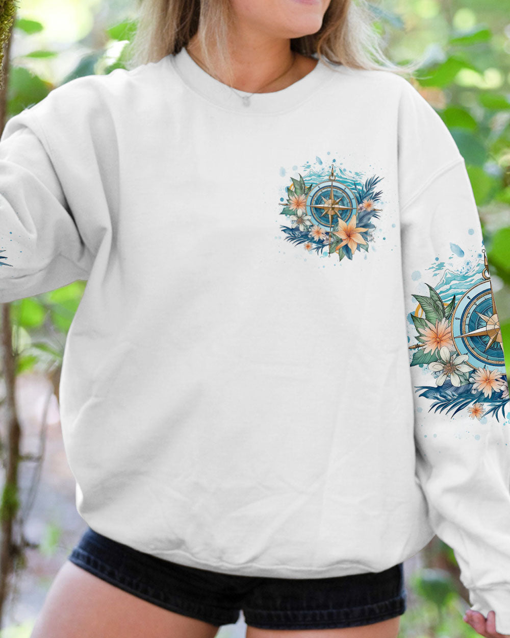 ADVENTURE IS MY BEST THERAPY COMPASS ALL OVER PRINT - YHHG2905231