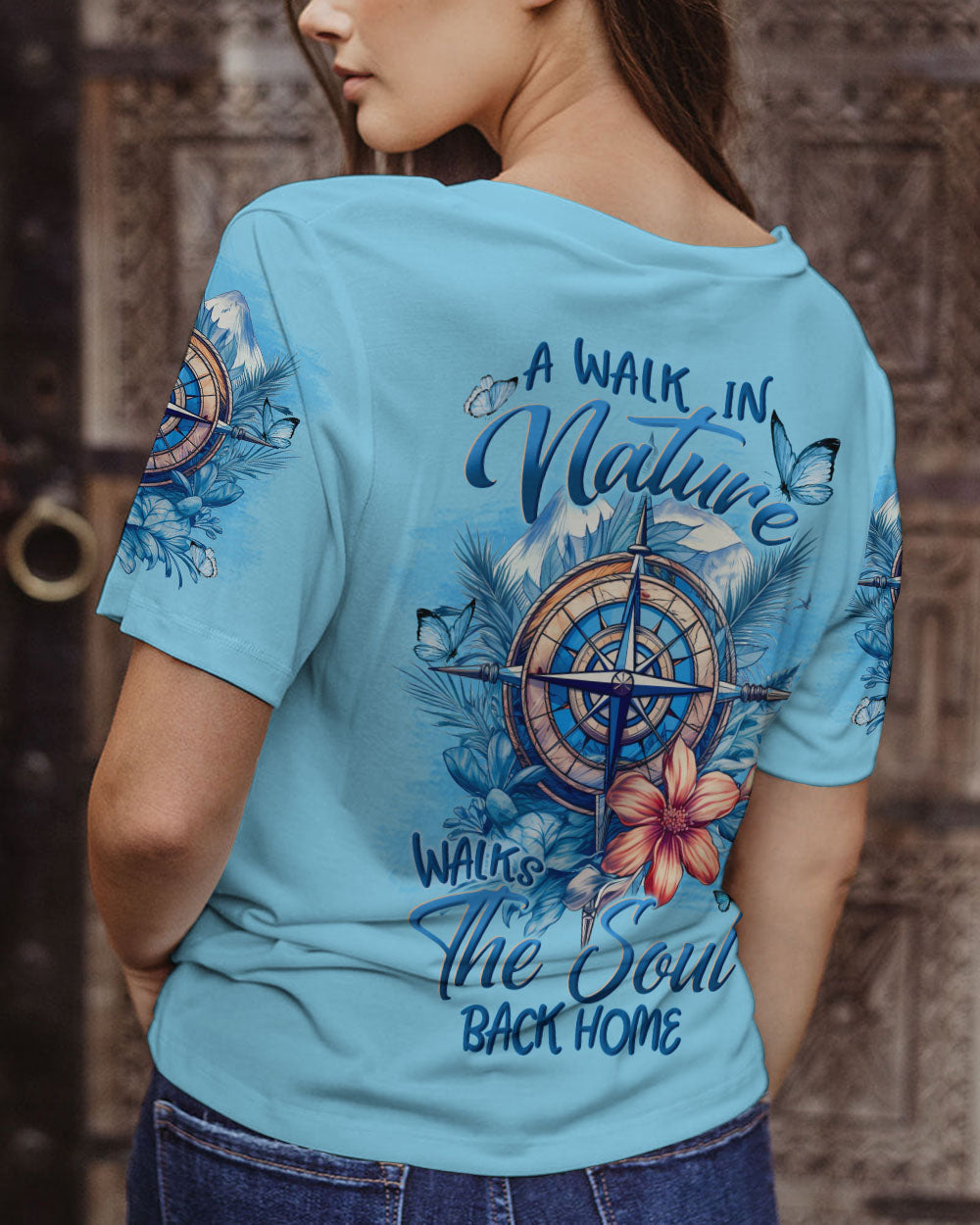 A WALK IN NATURE WALKS THE SOUL ALL OVER PRINT - YHLN0601232