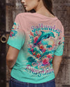 SALTWATER HEALS EVERYTHING DOLPHINS COMPASS ALL OVER PRINT - TLNO0612233