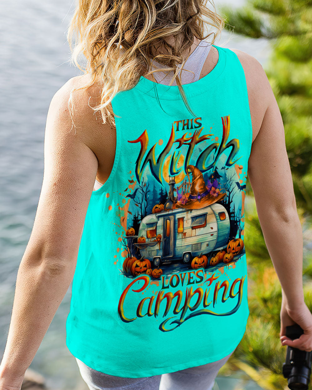 THIS WITCH LOVES CAMPING HALLOWEEN ALL OVER PRINT - TLNO1208232