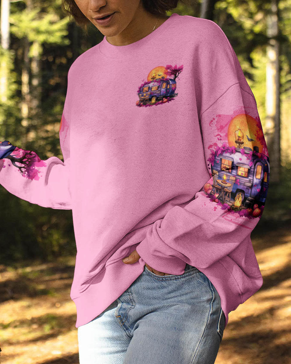 WHAT HAPPENS AT THE CAMPGROUND ALL OVER PRINT - TLNO1708231