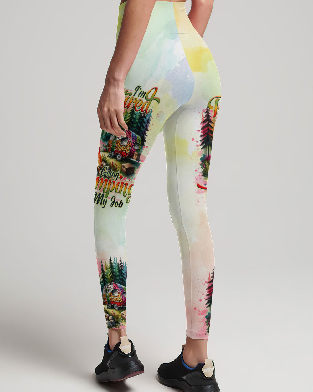 I'M RETIRED GOING CAMPING ALL OVER PRINT - TLNO1710231