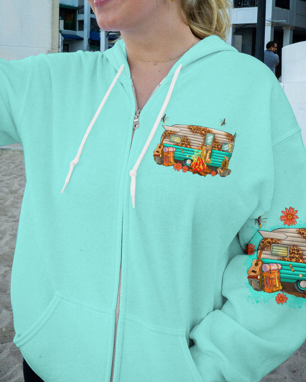 GLAMPING I'M TOO BOUGEE ALL OVER PRINT - TLNO1907233