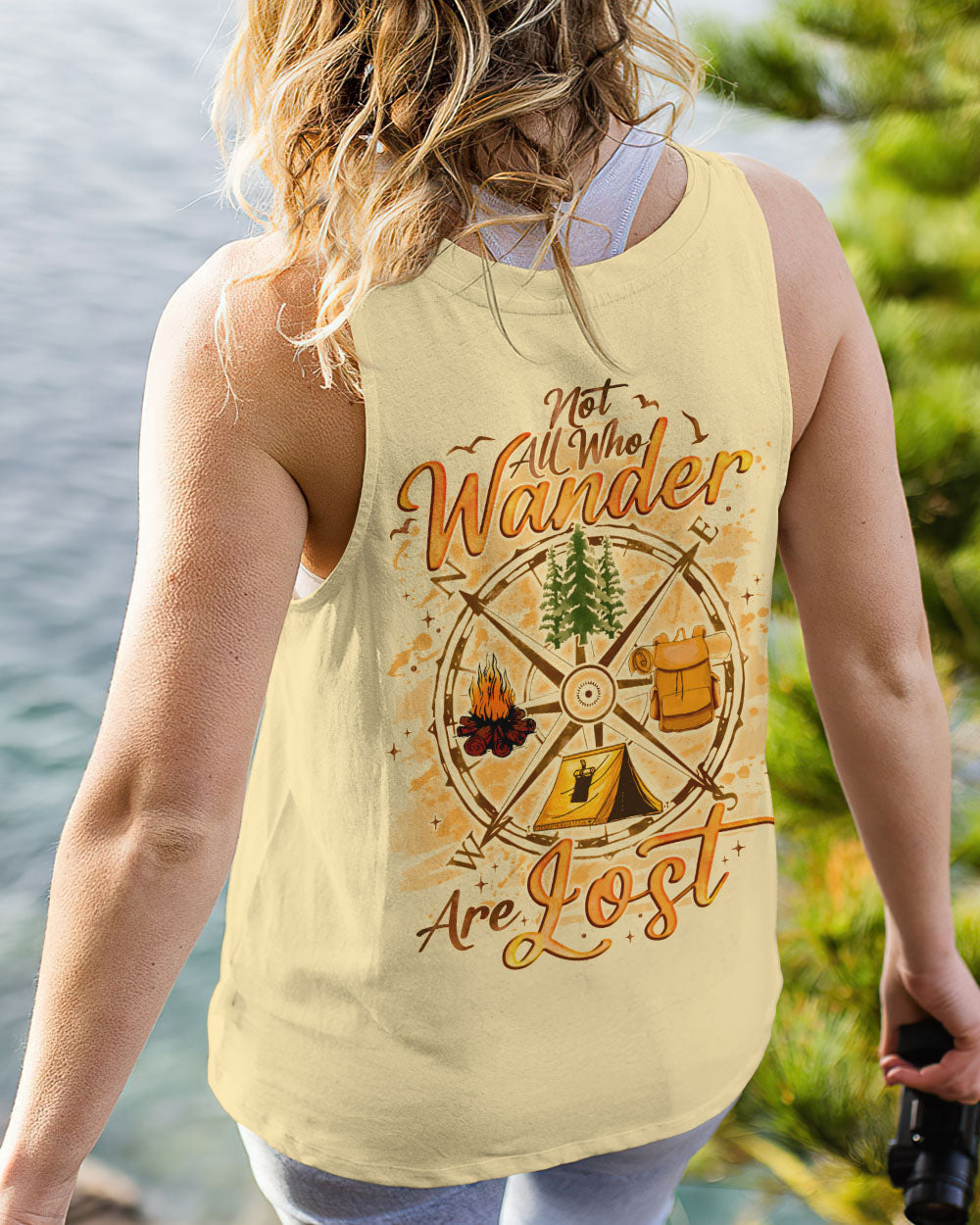 NOT ALL WHO WANDER ARE LOST COMPASS ALL OVER PRINT - TLNO2108232