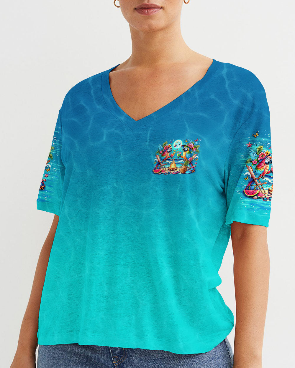 MAKING MEMORIES ONE CAMPFIRE AT A TIME PARROT ALL OVER PRINT - TLNO2305244