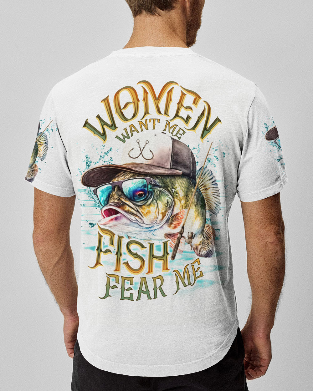 WOMEN WANT ME FISH FEAR ME ALL OVER PRINT - TLNO2806231
