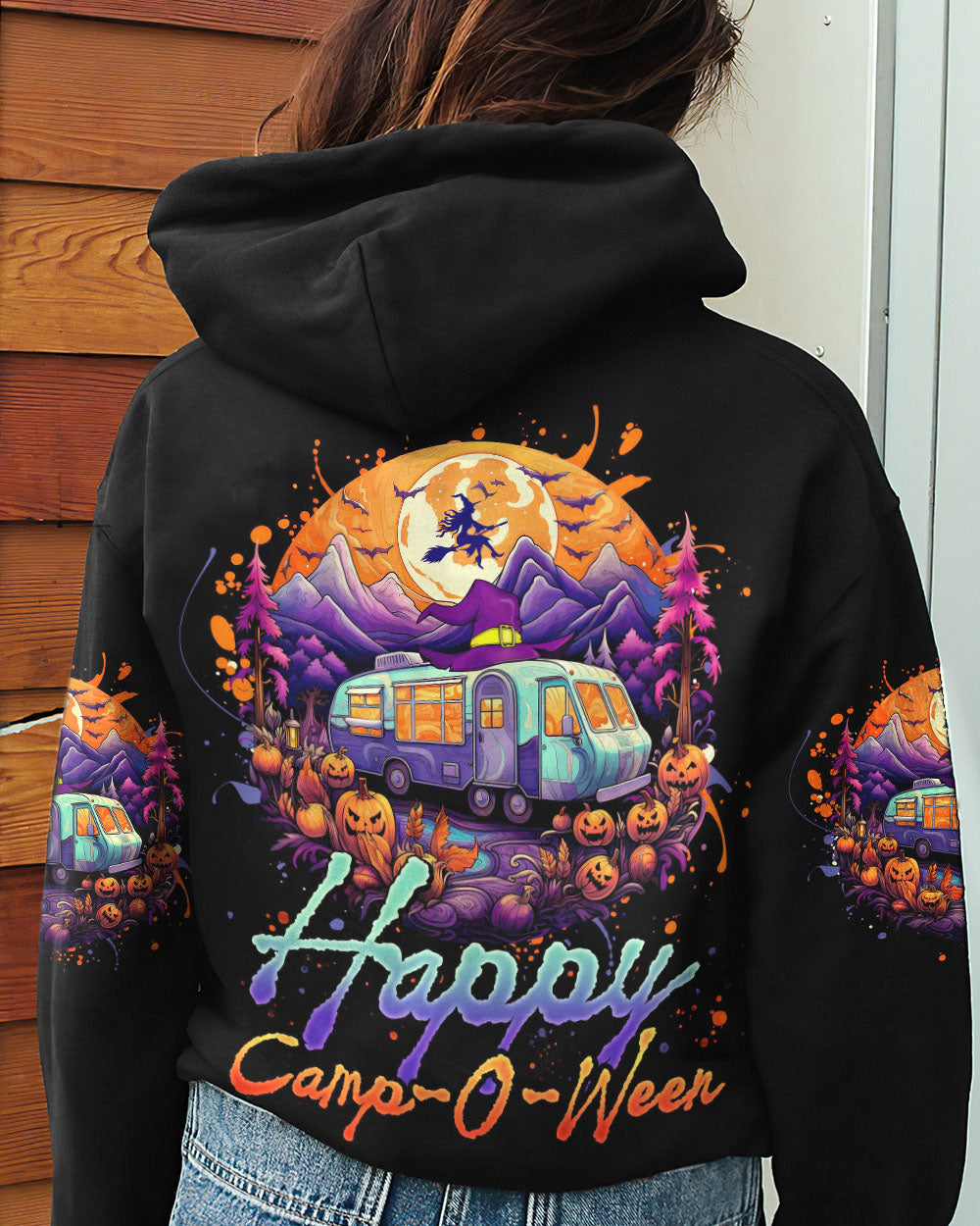 HAPPY CAMP-O-WEEN HALLOWEEN ALL OVER PRINT - TLNO3107232