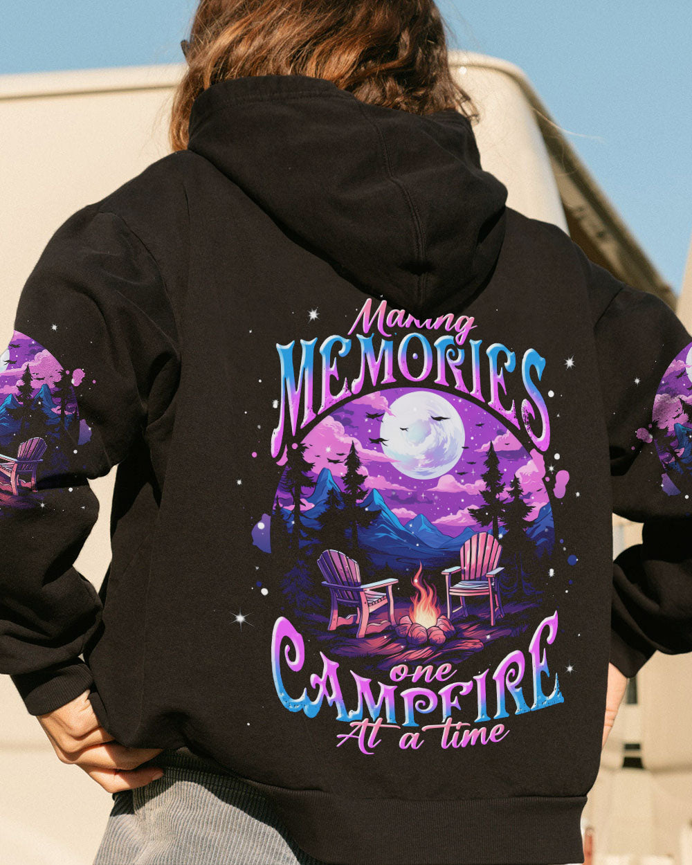 MAKING MEMORIES ONE CAMPFIRE AT A TIME ALL OVER PRINT - TLNT0208231