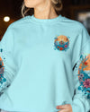 SMELL THE SEA FEEL THE BREEZE COMPASS ALL OVER PRINT - TLNT0609232