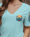 SMELL THE SEA FEEL THE BREEZE COMPASS ALL OVER PRINT - TLNT0609232