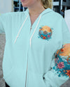 SMELL THE SEA FEEL THE BREEZE COMPASS ALL OVER PRINT - TLNT0609232