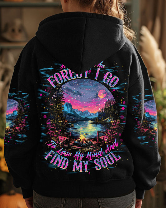 AND INTO THE FOREST I GO CAMPFIRE ALL OVER PRINT - TLNT1902251